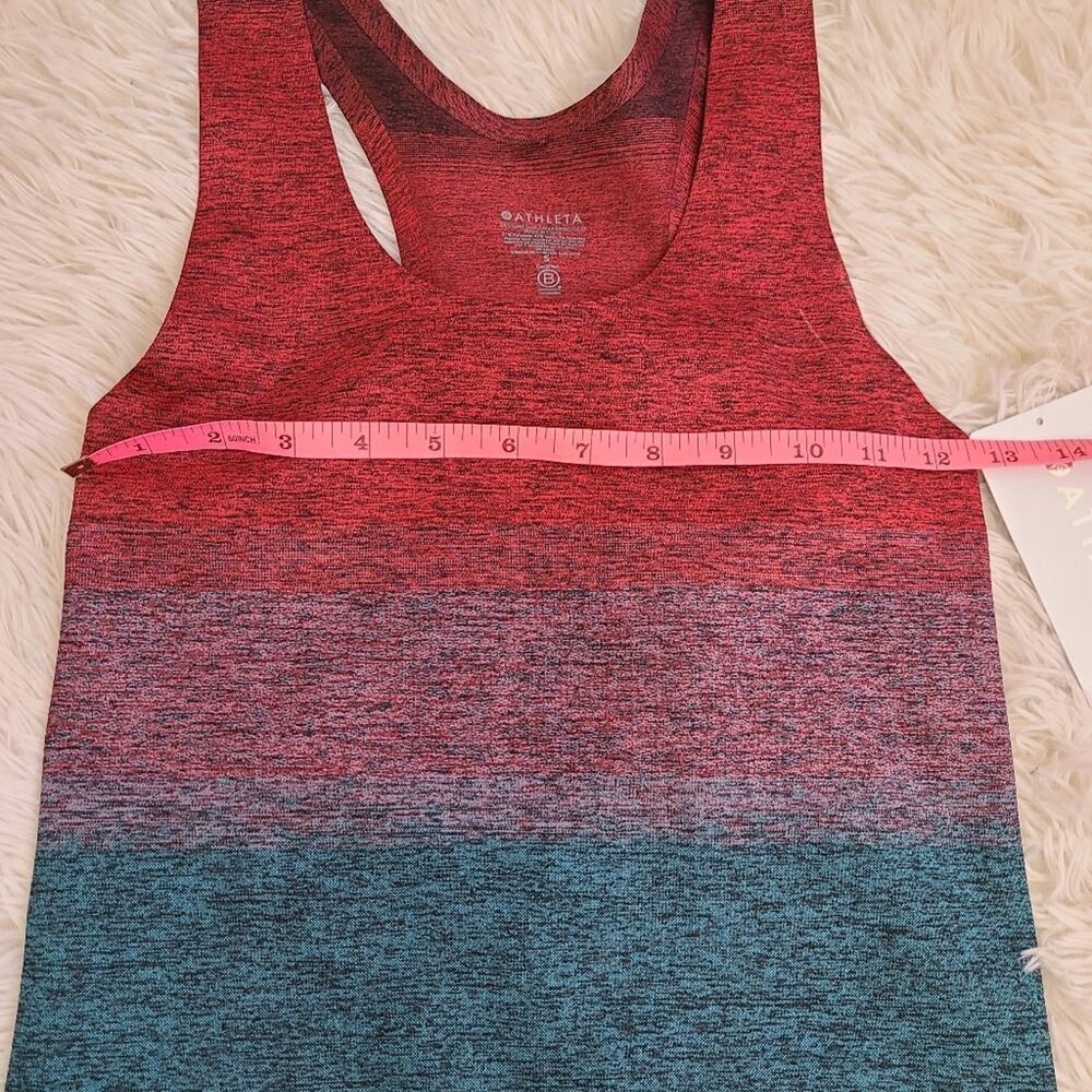Athleta Relay Gradient Ombre Tank Top NWT Size Small - Picture 10 of 11